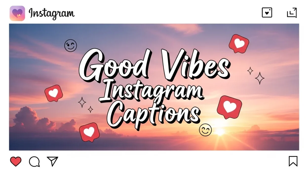 Good Vibes Instagram Captions