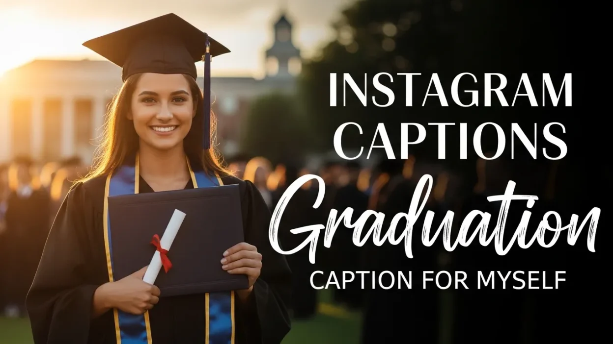 Instagram Captions Graduation Caption for Myself