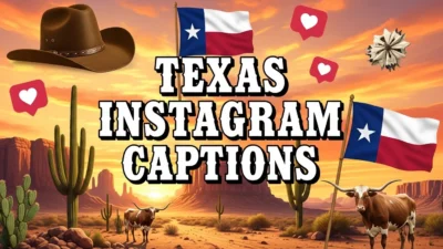 Texas Instagram captions
