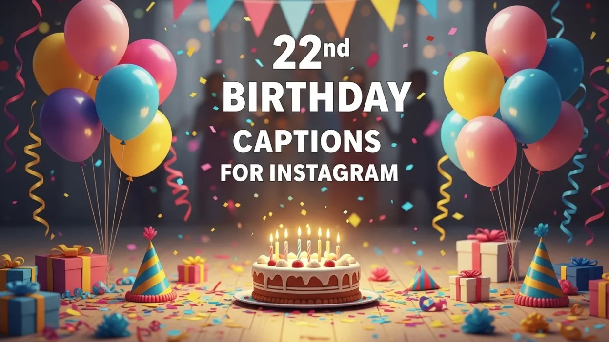 22nd Birthday Captions for Instagram