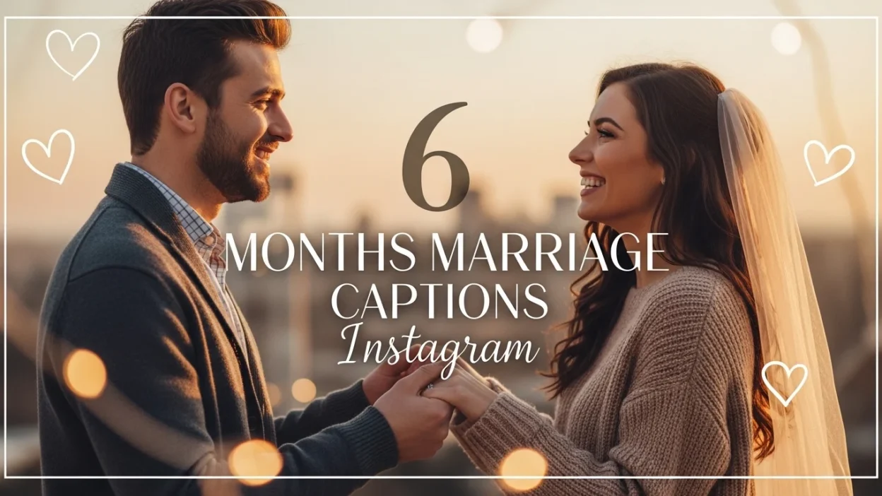 6 Months Marriage Captions Instagram