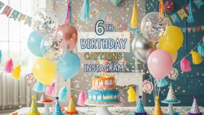 6th Birthday Captions Instagram