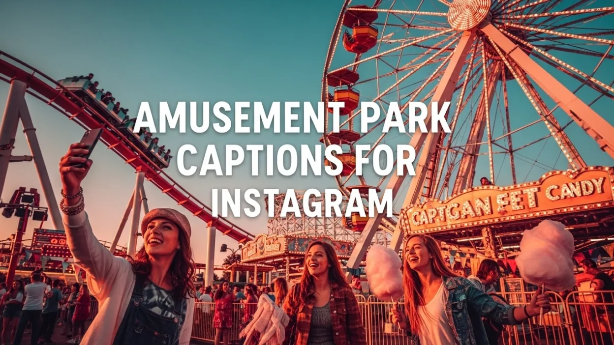 Amusement Park Captions for Instagram