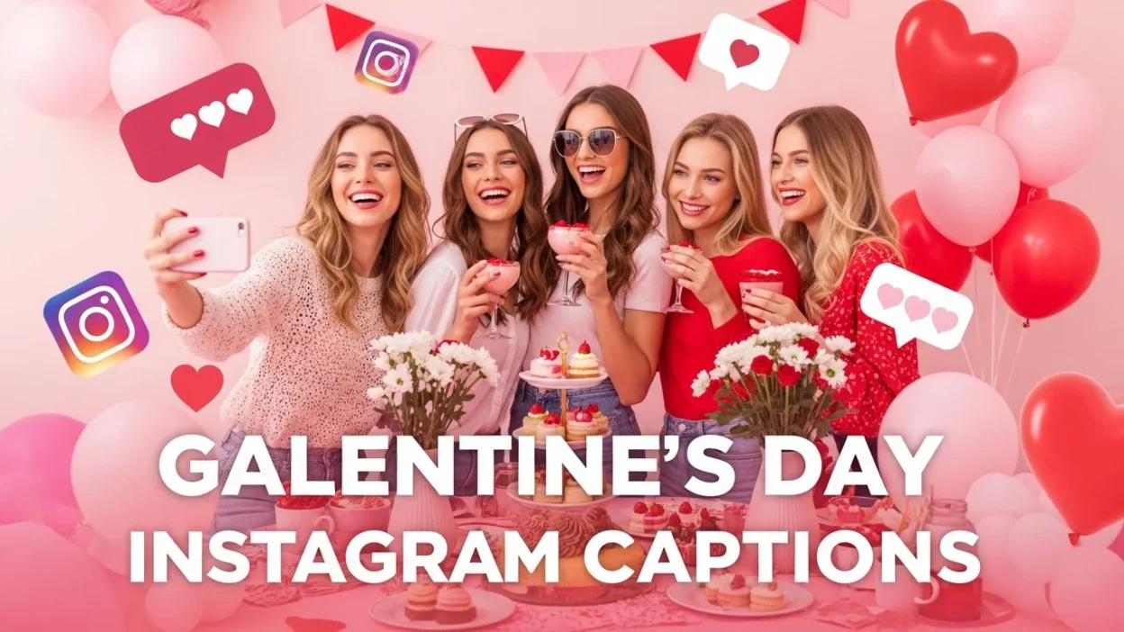 Galentine’s Day Instagram Captions