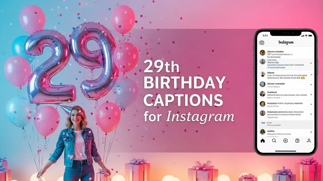 29th Birthday Captions Instagram