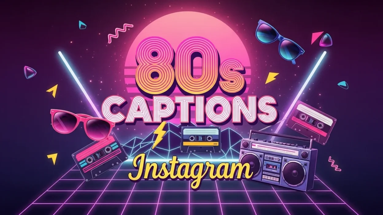 80s Captions Instagram