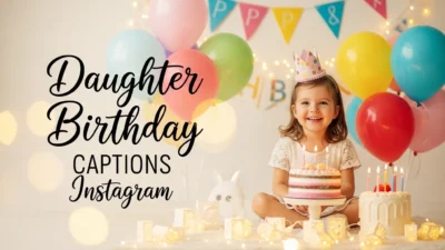Daughter Birthday Captions Instagram