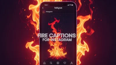 Fire Captions for Instagram