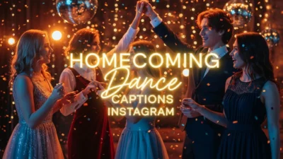 Homecoming Dance Captions Instagram
