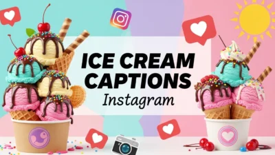 Ice Cream Captions Instagram