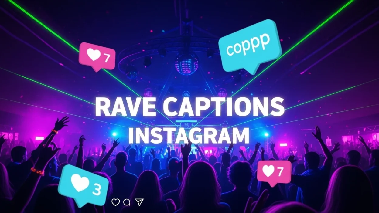 Rave Captions Instagram