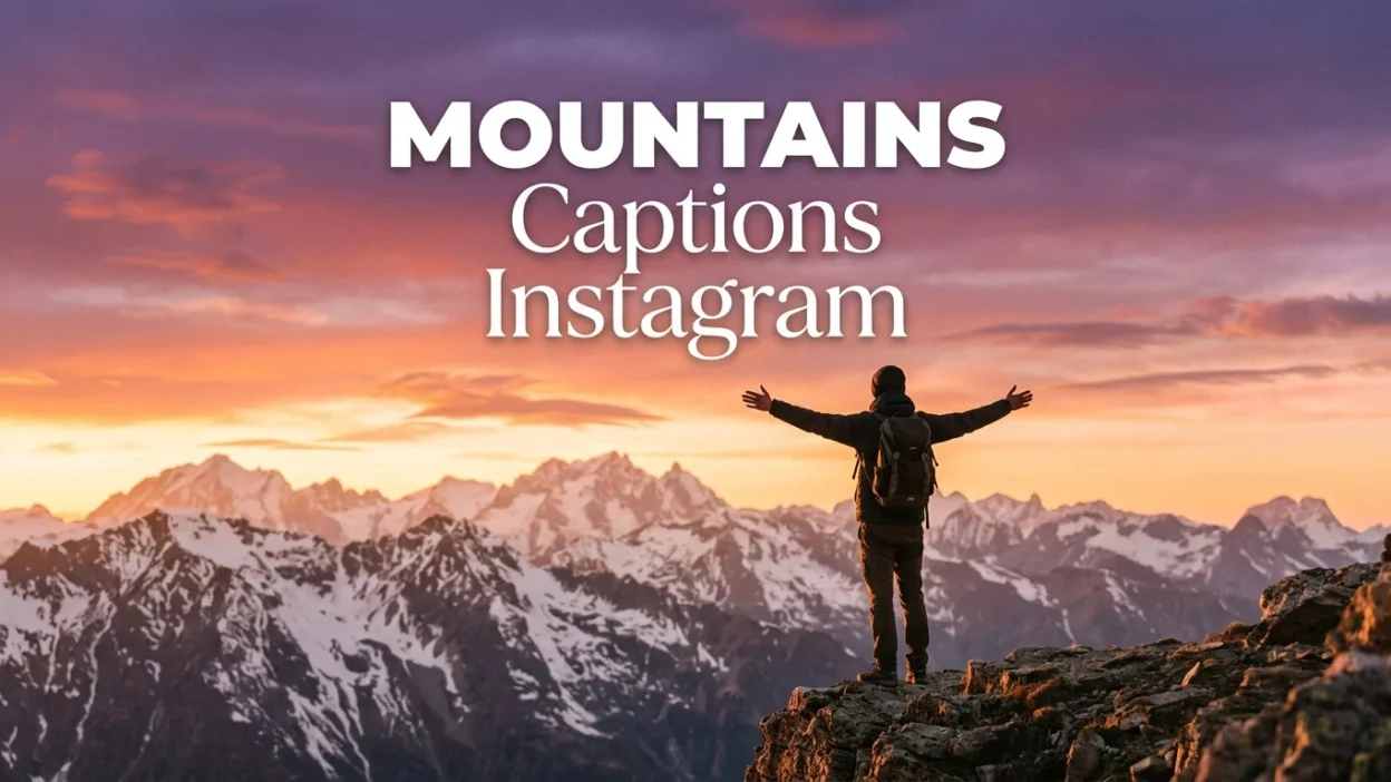 Mountains Captions Instagram