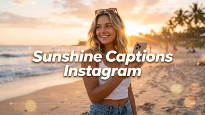 Sunshine Captions Instagram