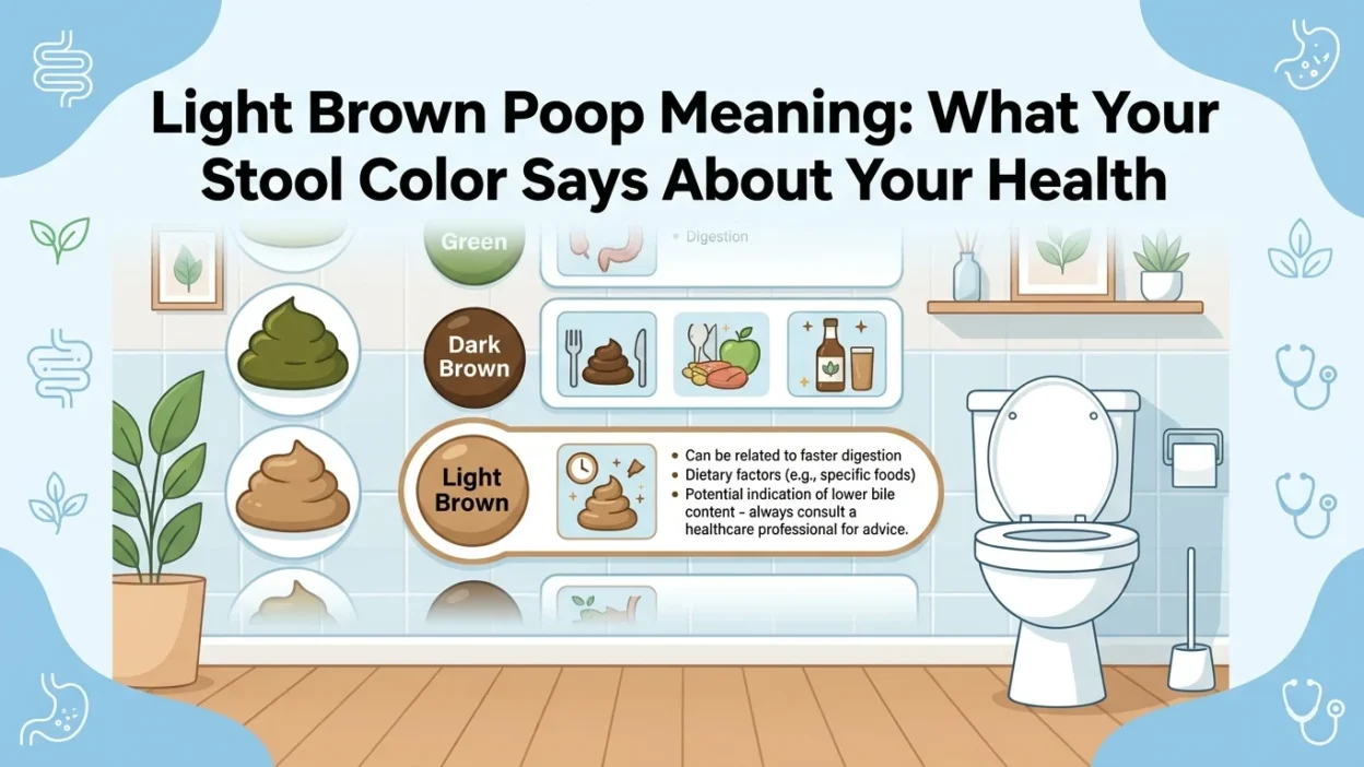 Light Brown Poop Meaning
